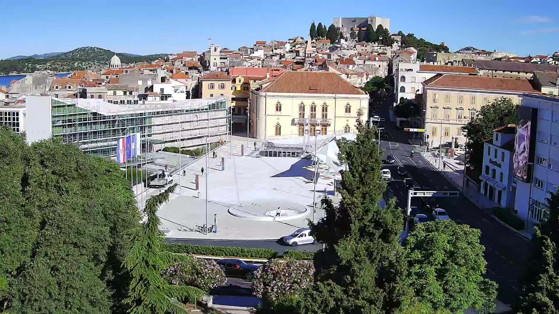Webcam Šibenik – Poljana square