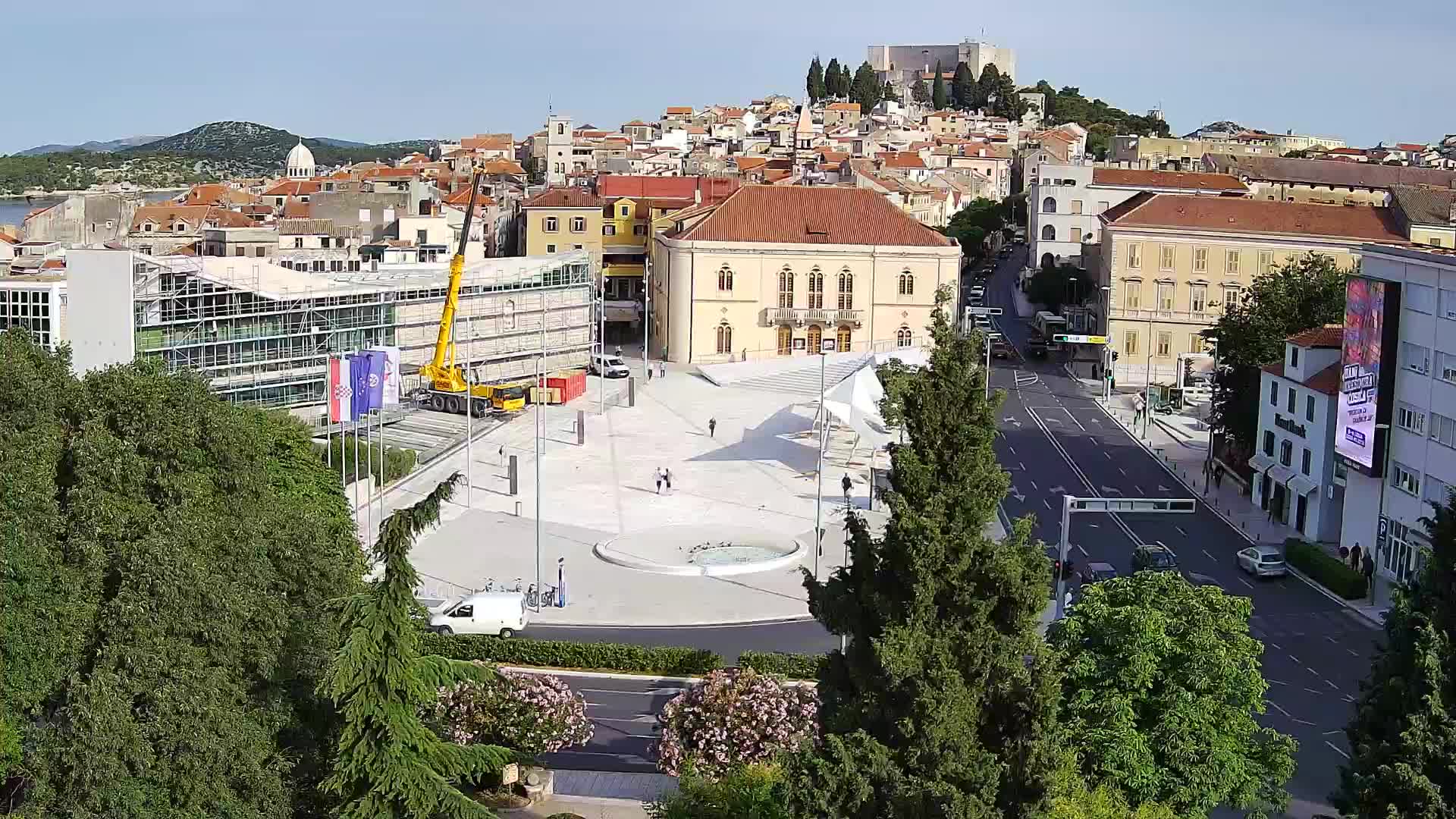 Webcam Šibenik – Poljana square