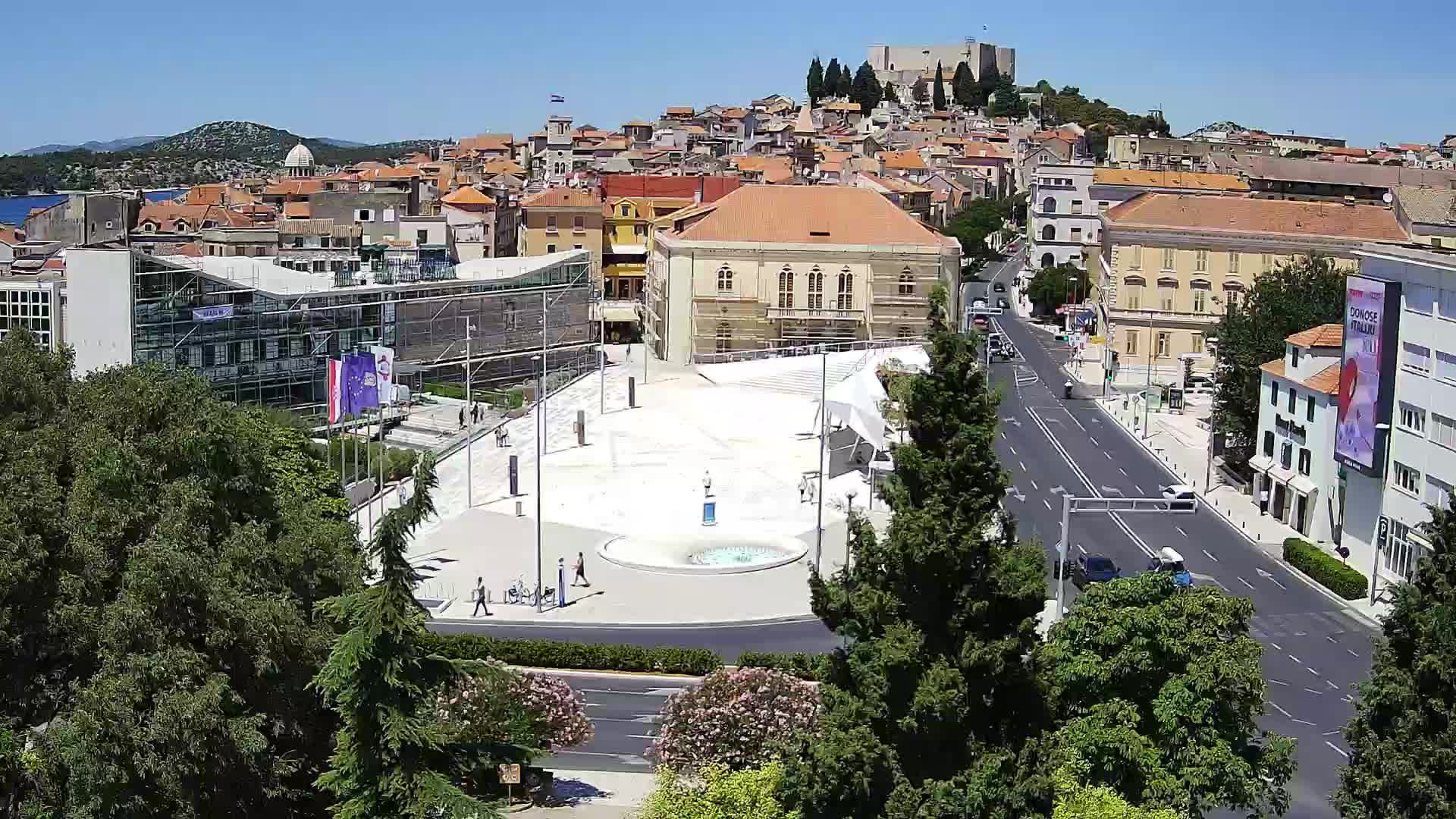 Webcam Šibenik – Poljana square