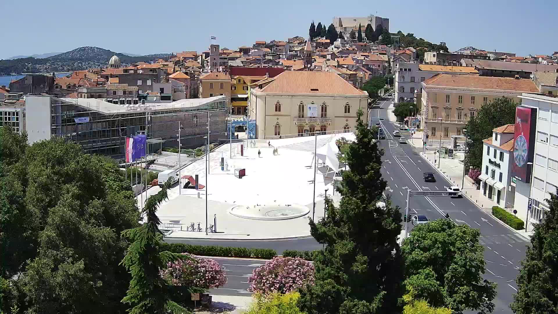 Webcam Šibenik – Poljana square