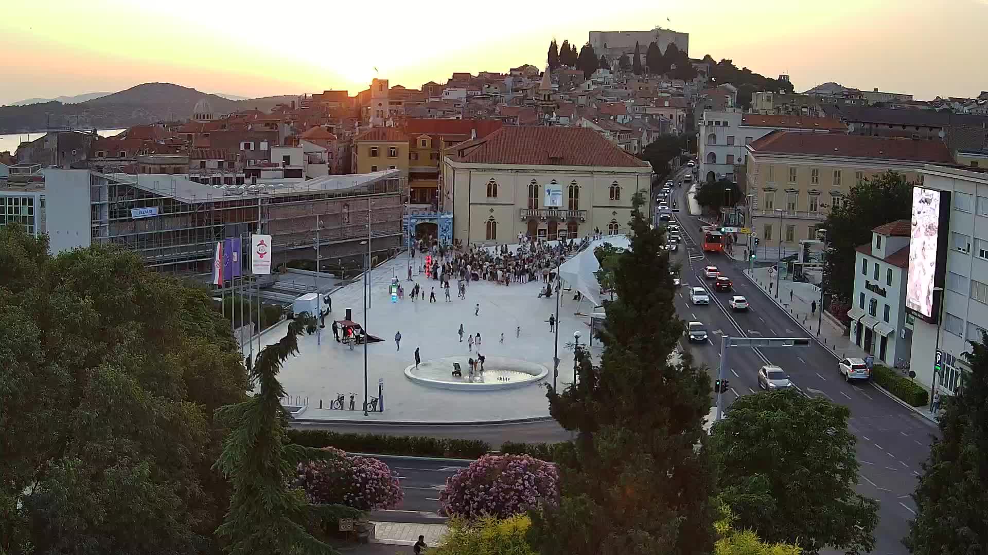 Webcam Šibenik – Poljana square