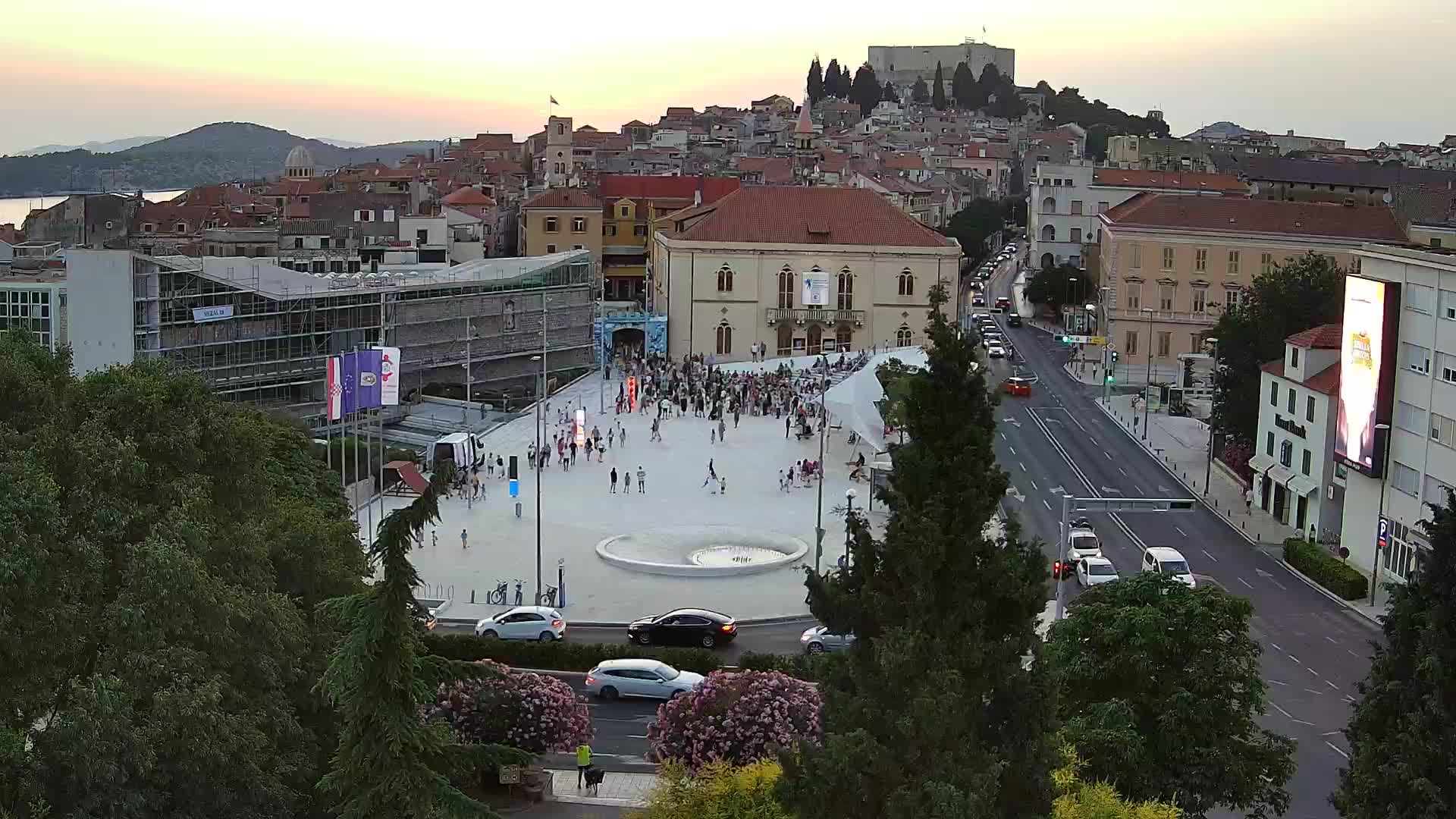Webcam Šibenik – Poljana square