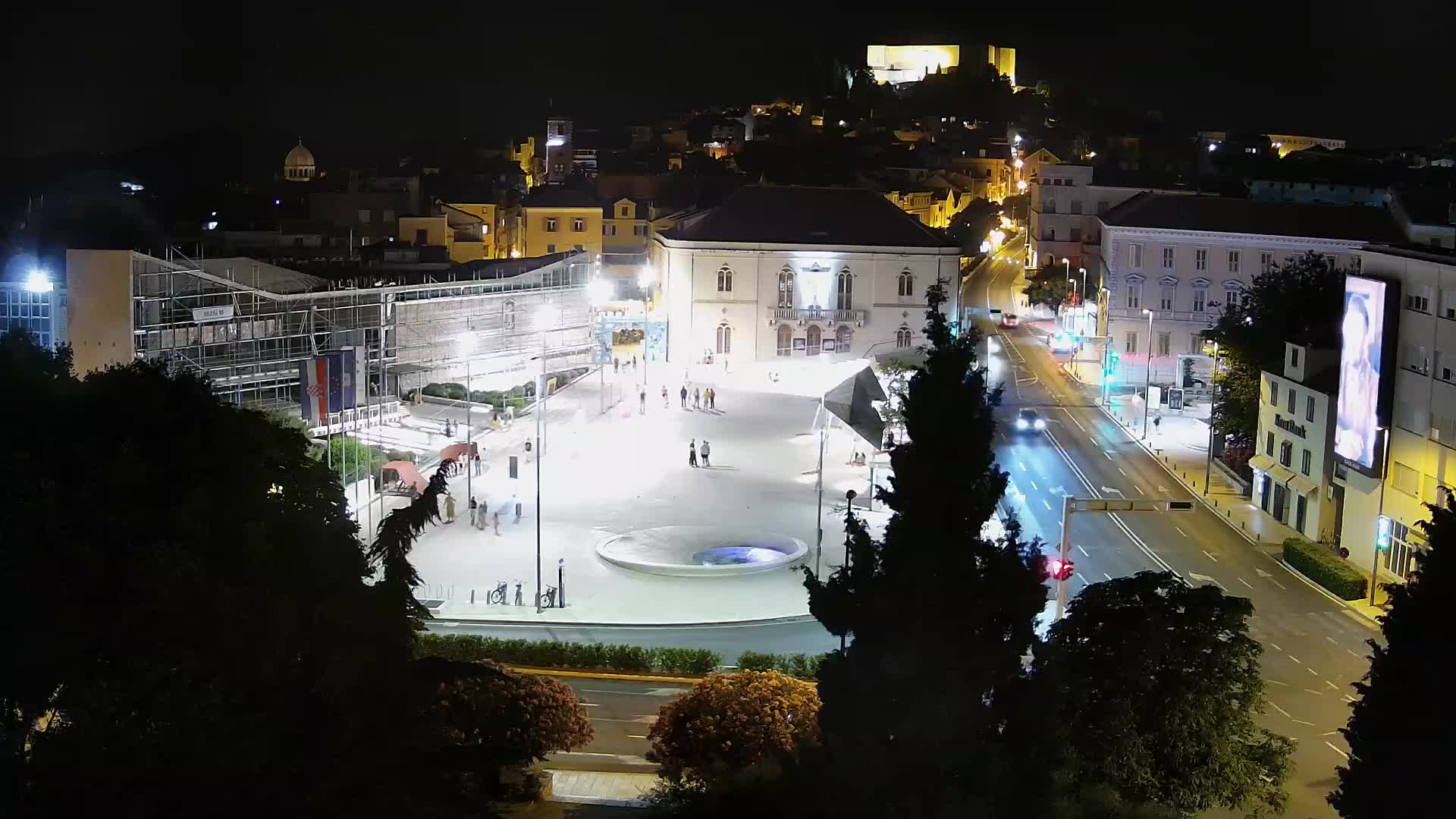 Webcam Šibenik – Poljana square