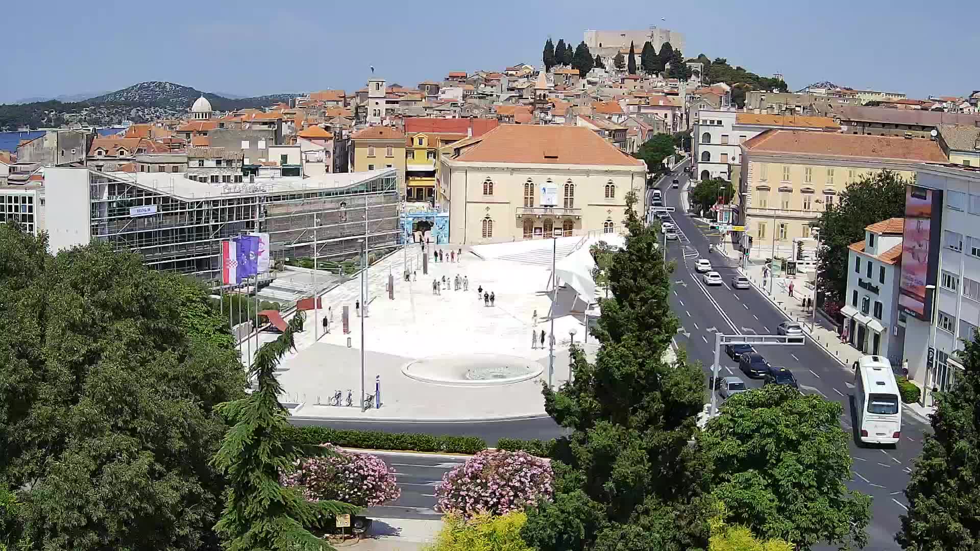 Webcam Šibenik – Poljana square