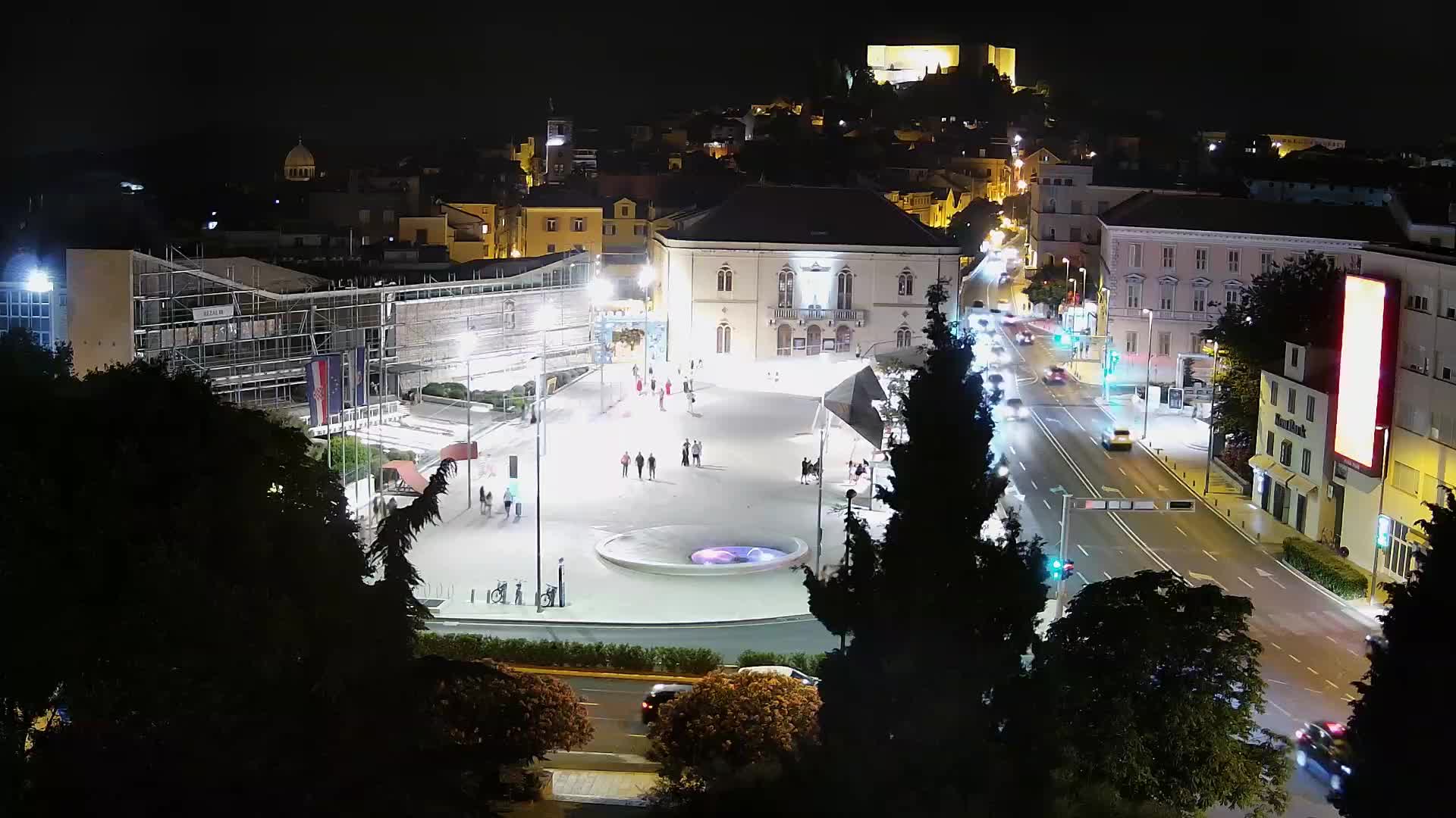Webcam Šibenik – Poljana square
