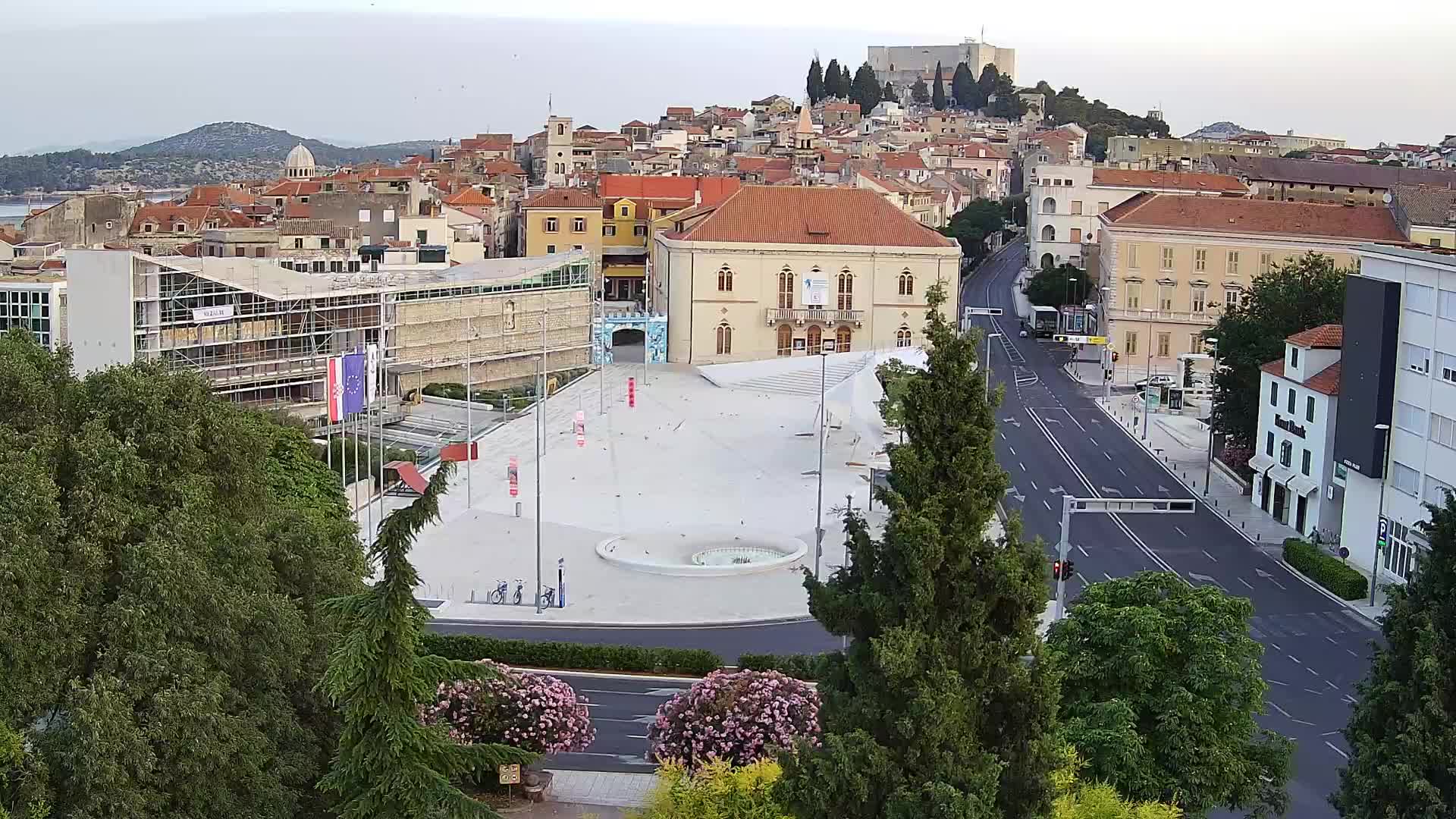 Web Kamera Šibenik – Trg Poljana