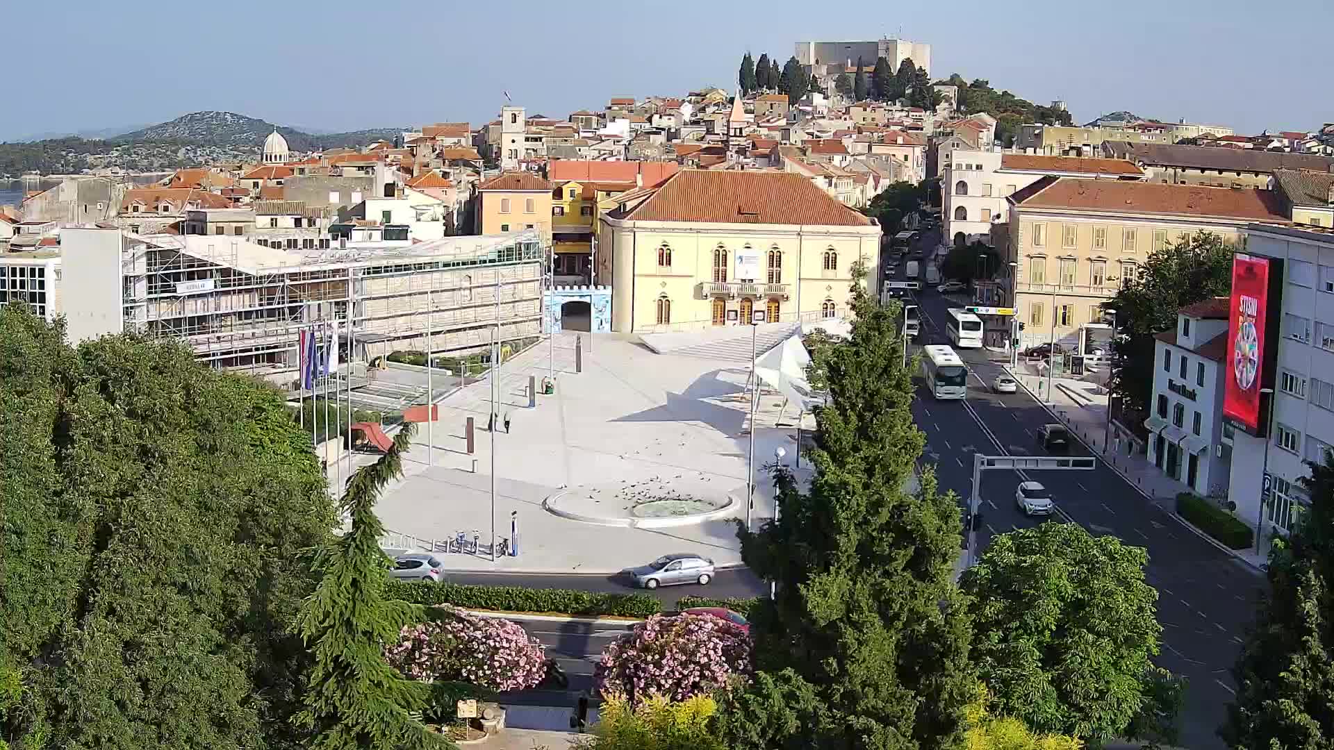 Webcam Šibenik – Poljana Platz