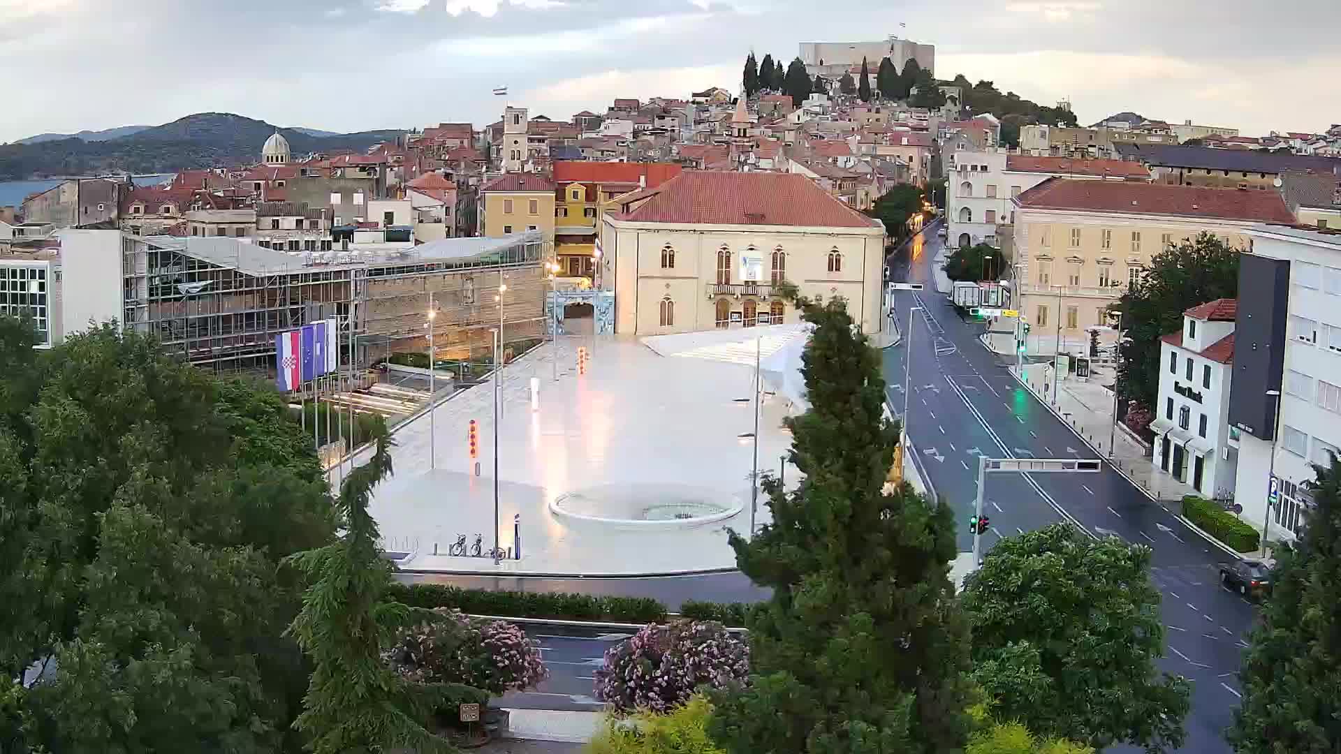 Webcam Šibenik – Poljana Platz
