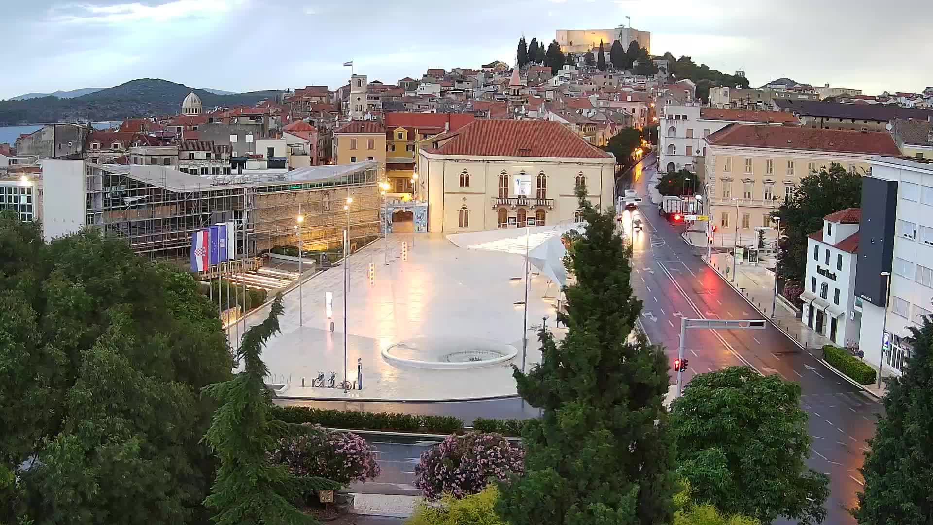 Web Kamera Šibenik – Trg Poljana