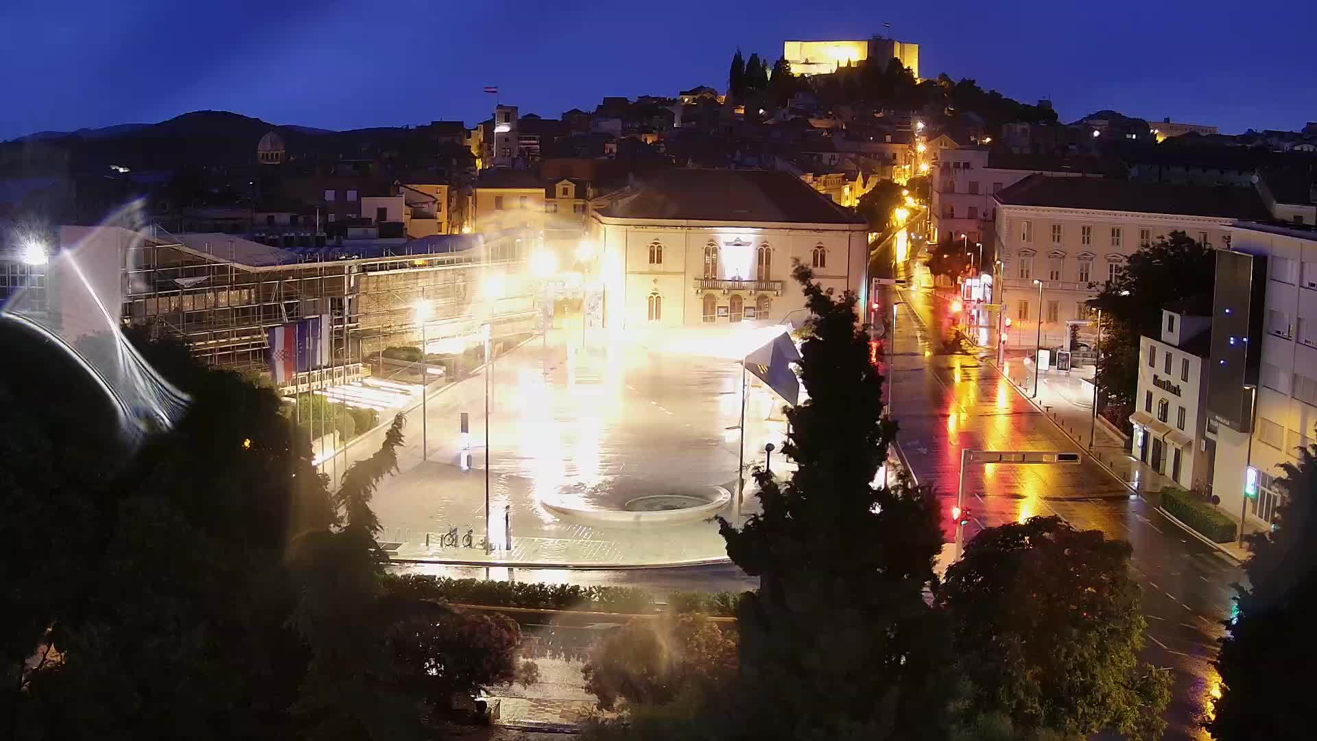 Webcam Šibenik – place Poljana
