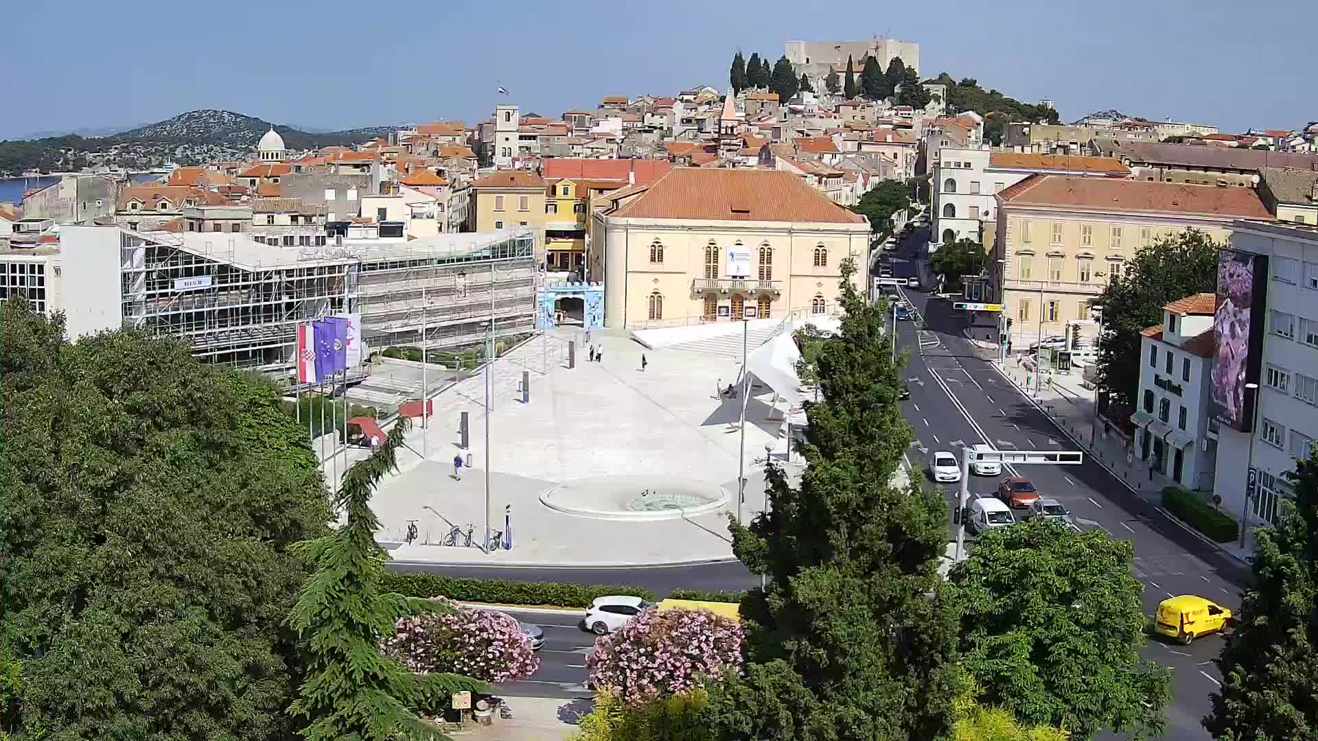 Webcam Šibenik – Poljana Platz