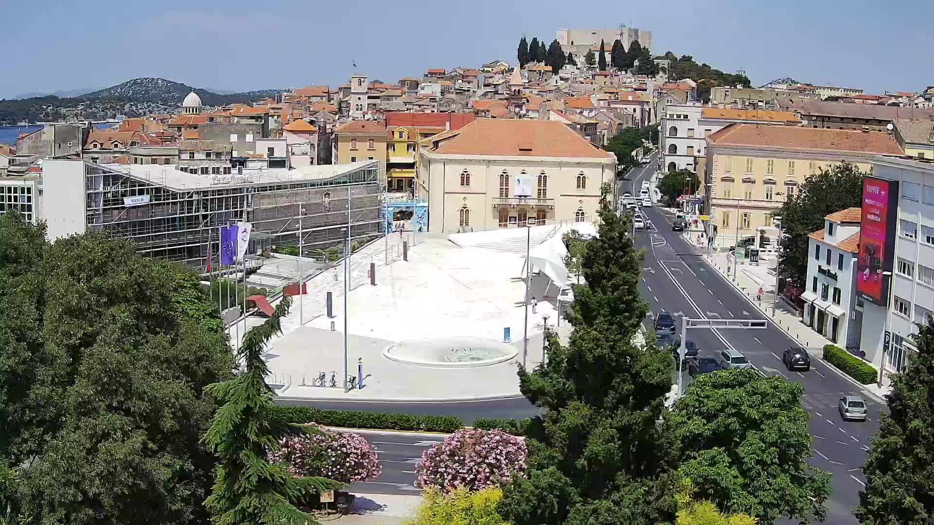 Webcam Šibenik – plaza Poljana