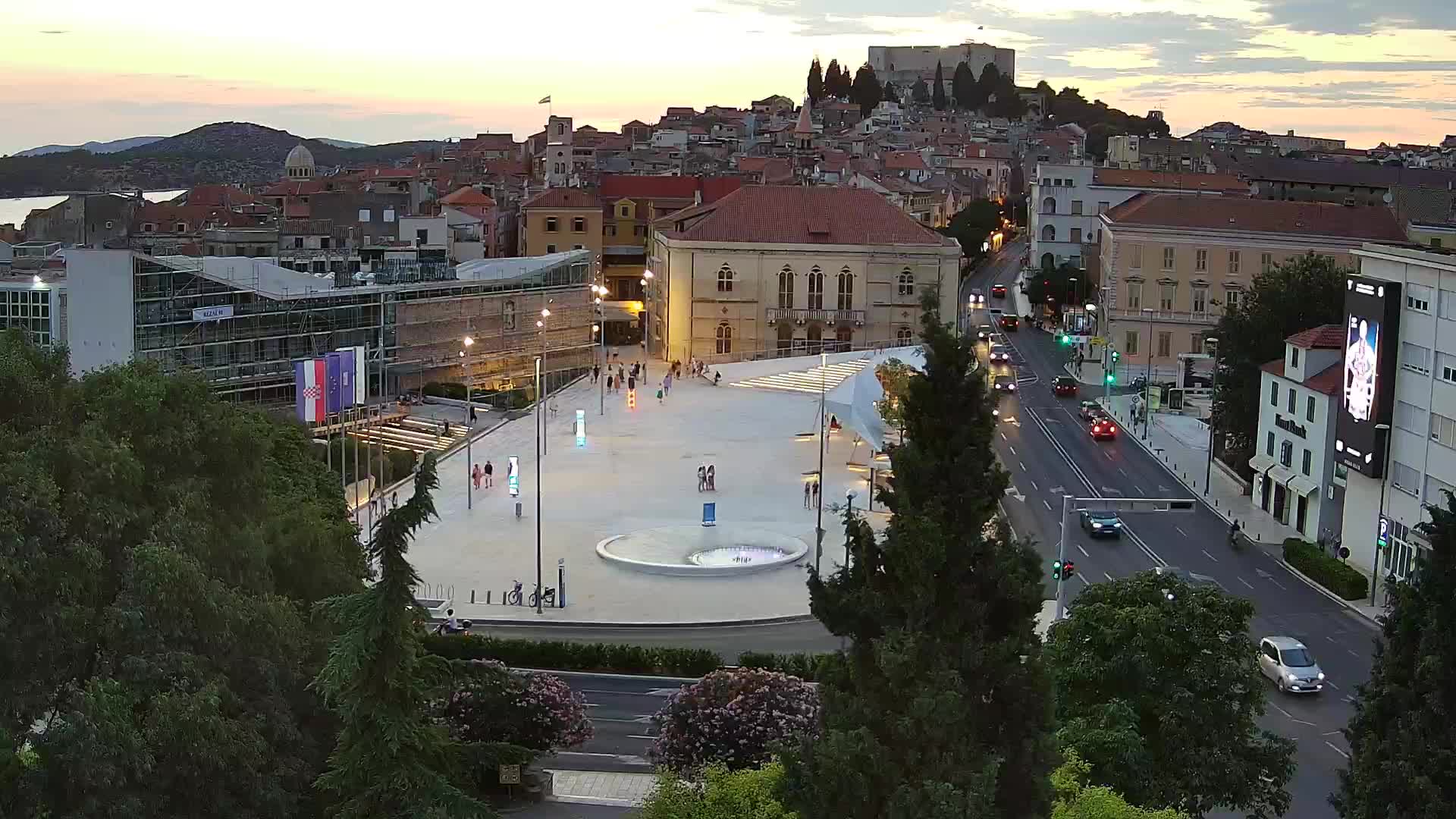 Webcam Šibenik – Poljana square