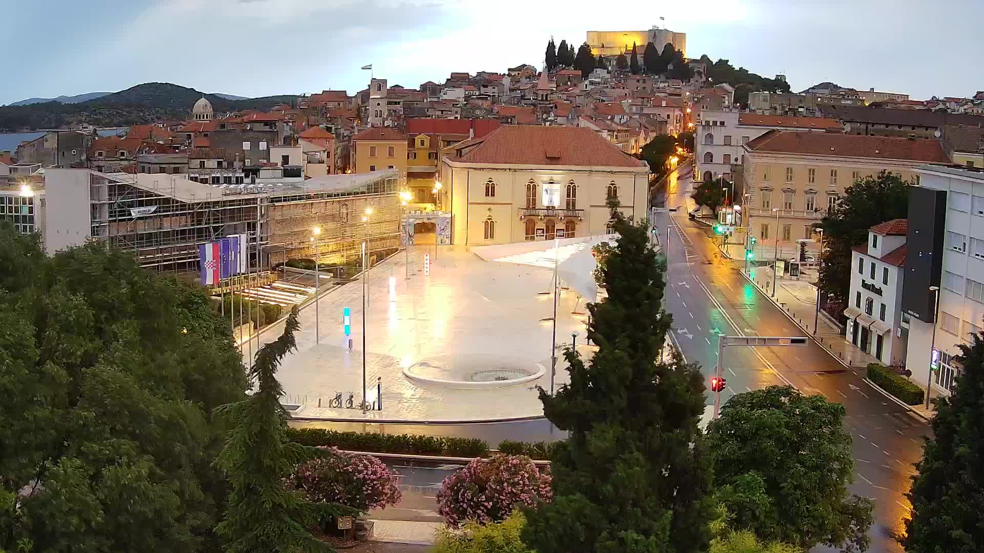 Web Kamera Šibenik – Trg Poljana