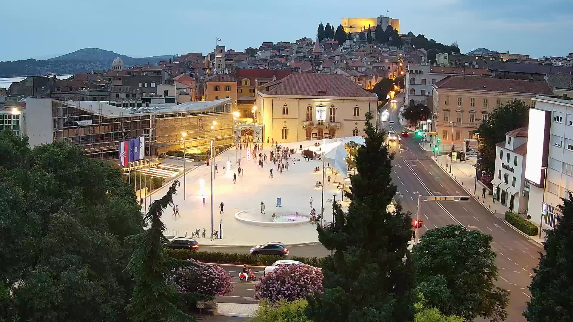 Web Kamera Šibenik – Trg Poljana