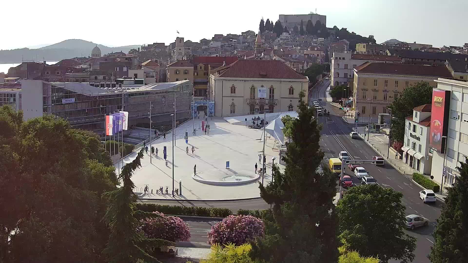 Webcam Šibenik – Poljana Platz