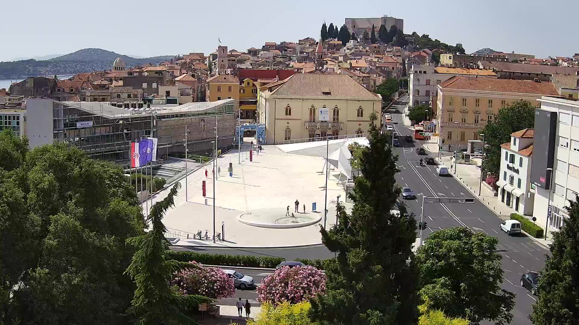 Webcam Šibenik – plaza Poljana