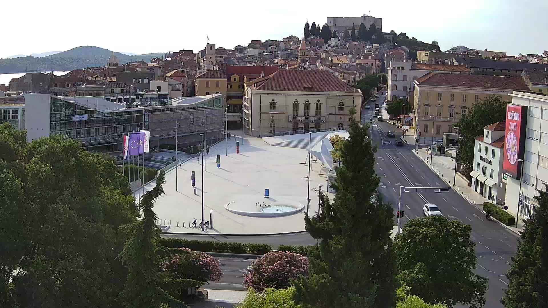 Webcam Šibenik – Poljana square