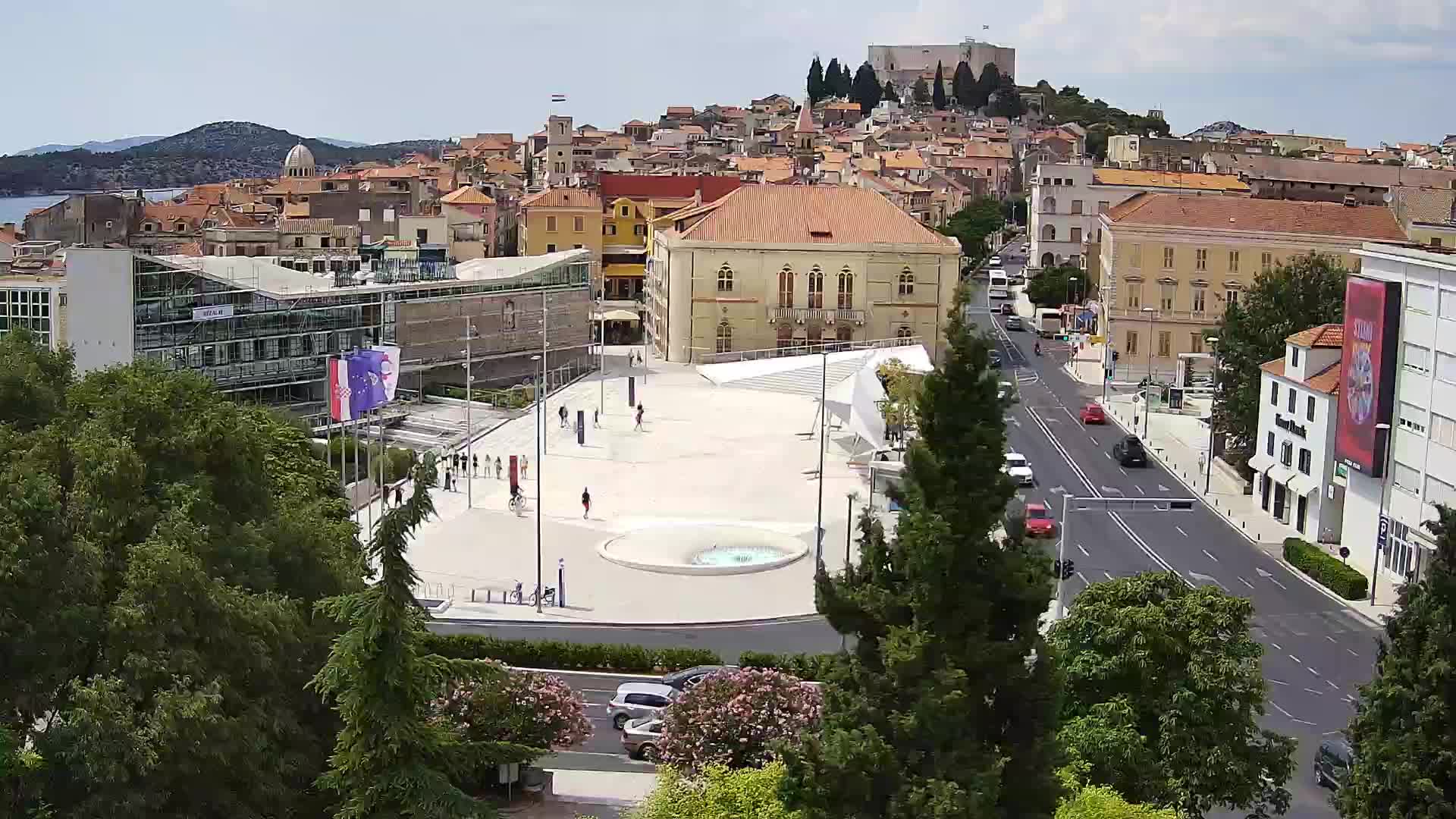 Webcam Šibenik – Poljana square