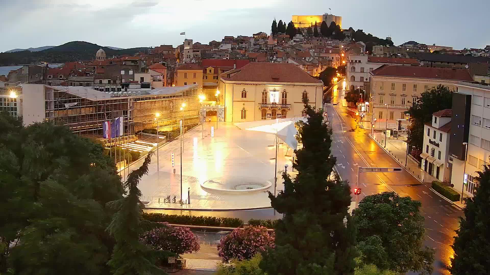 Webcam Šibenik – Poljana Platz