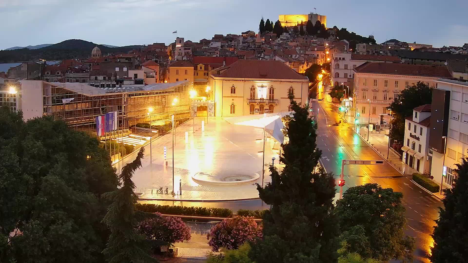 Webcam Šibenik – Poljana Platz