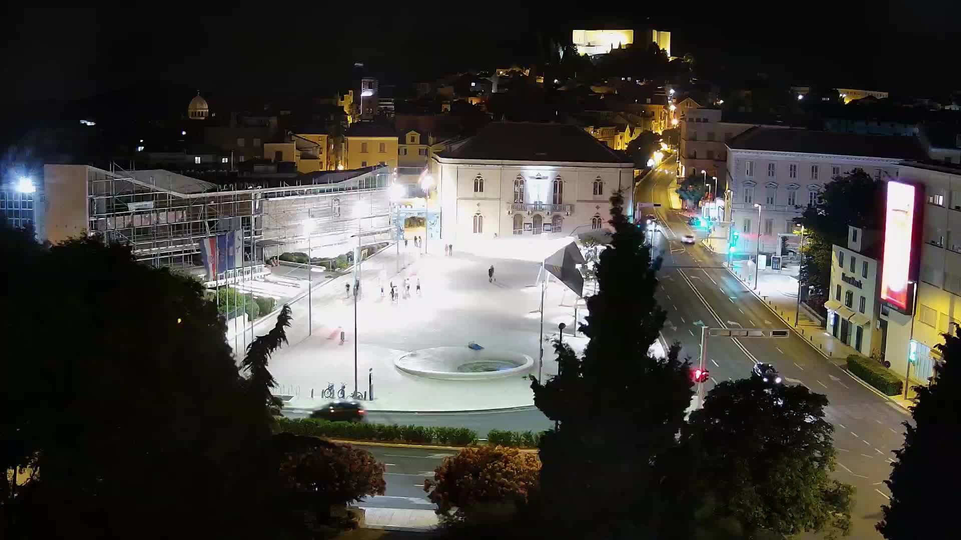 Webcam Šibenik – plaza Poljana
