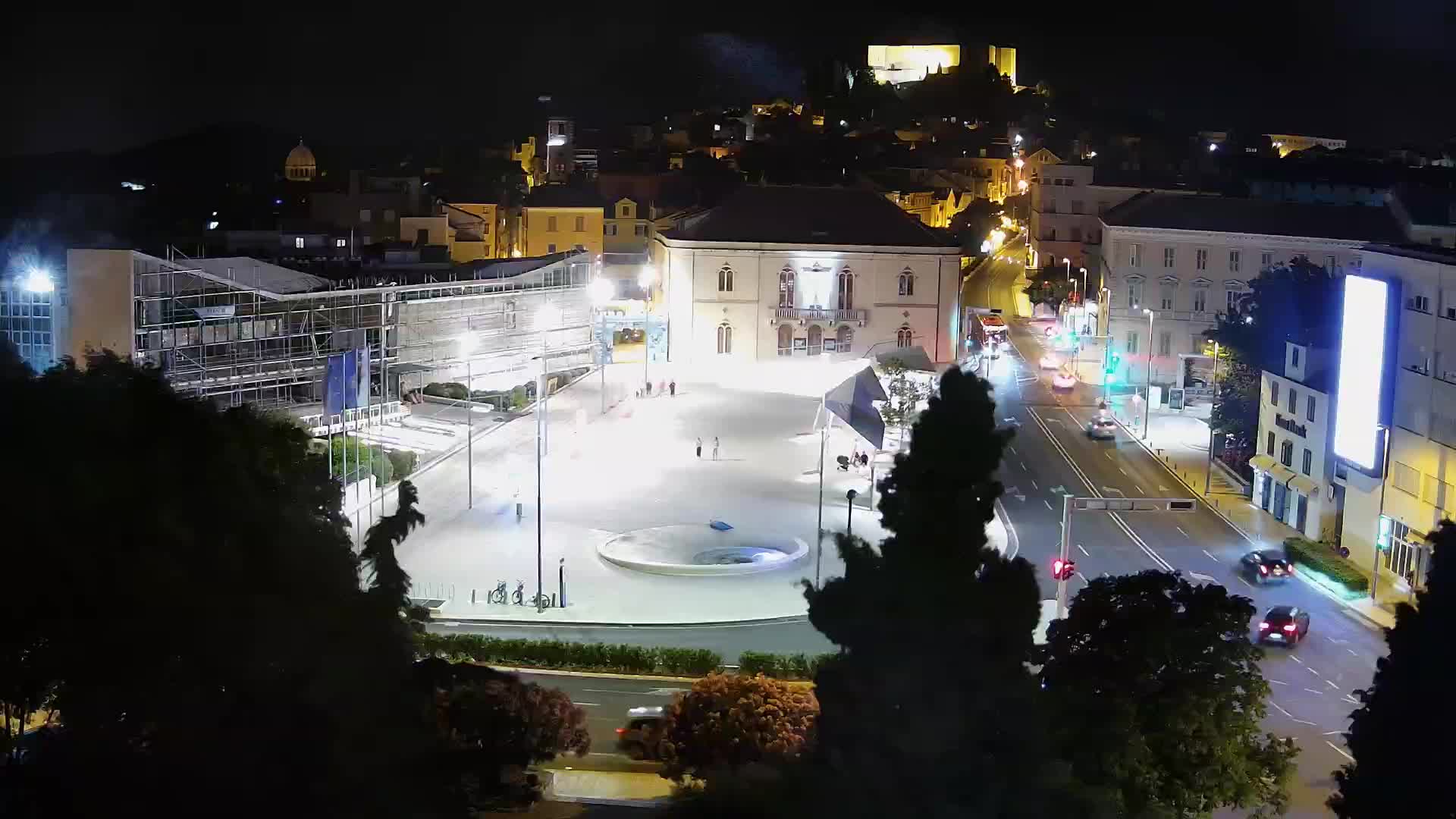 Webcam Šibenik – place Poljana