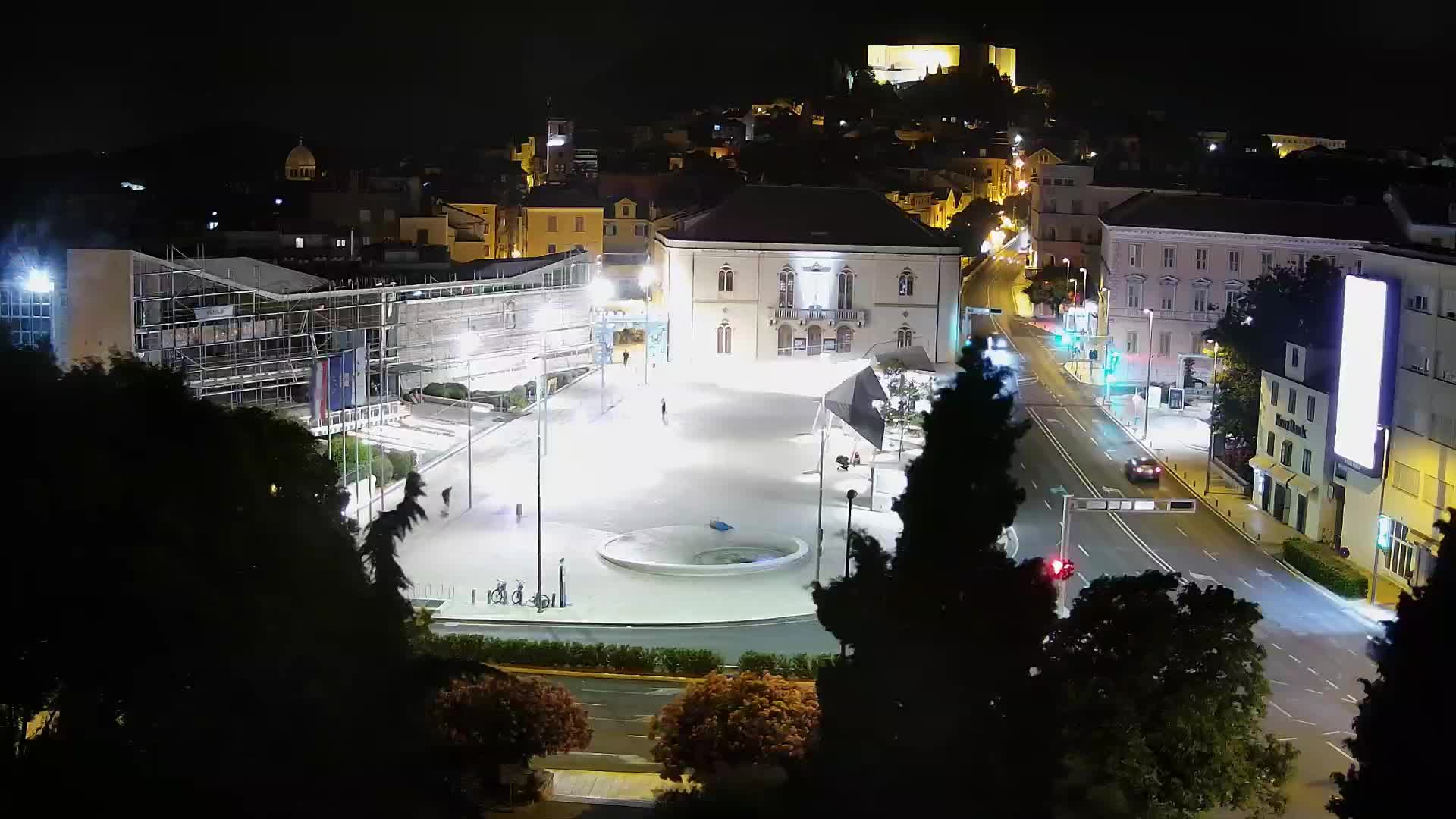 Webcam Šibenik – place Poljana