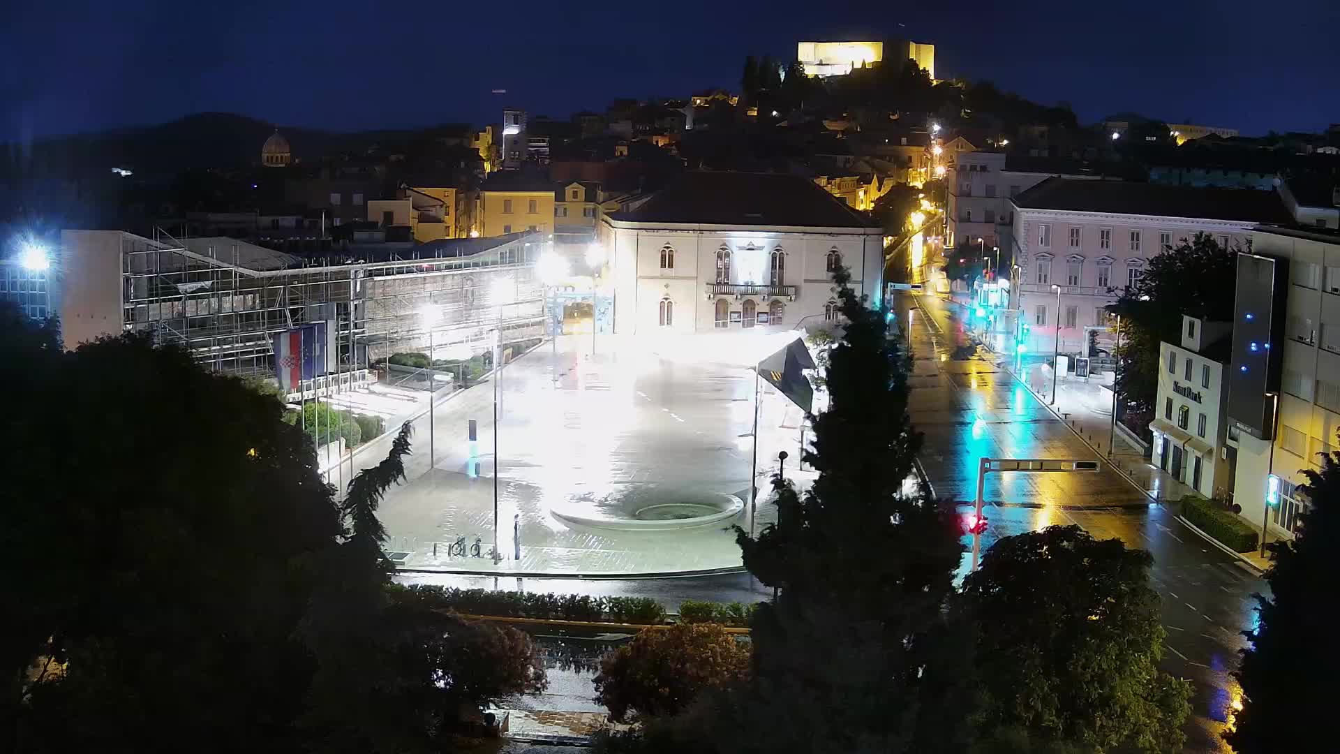 Webcam Šibenik – place Poljana