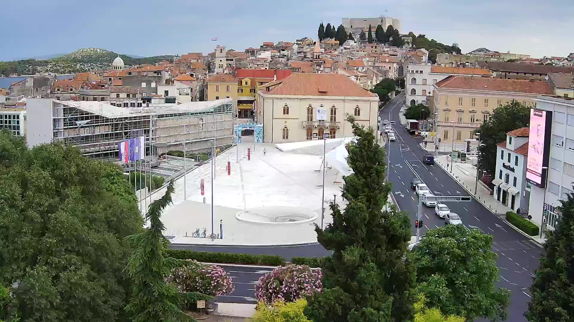 Webcam Šibenik – plaza Poljana
