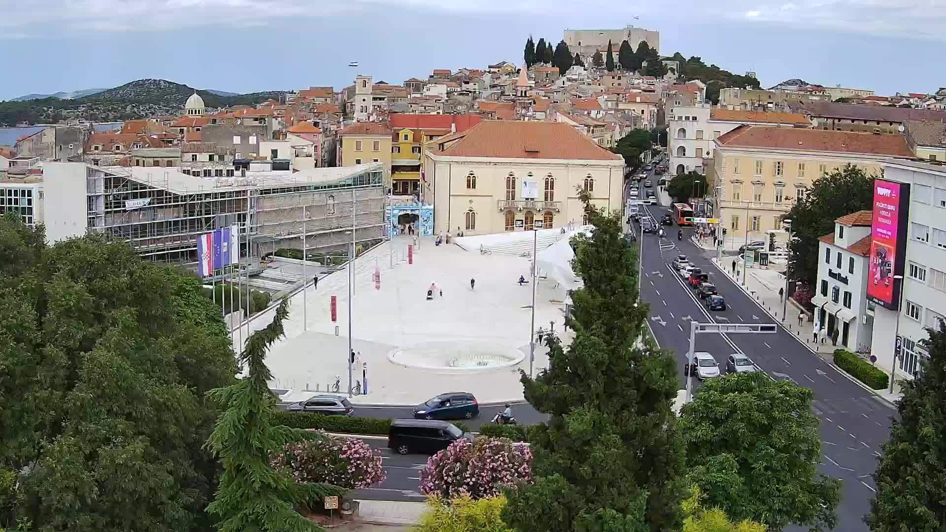 Webcam Šibenik – Poljana square