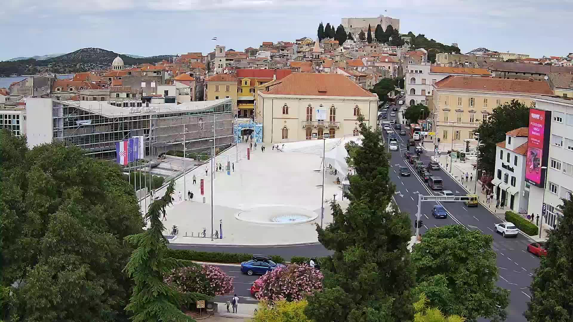 Webcam Šibenik – Poljana square