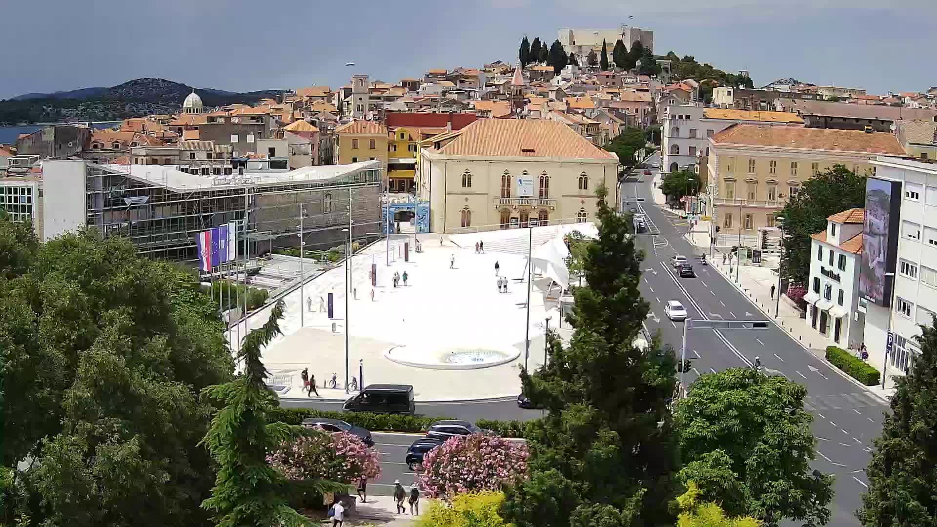 Webcam Šibenik – Poljana square