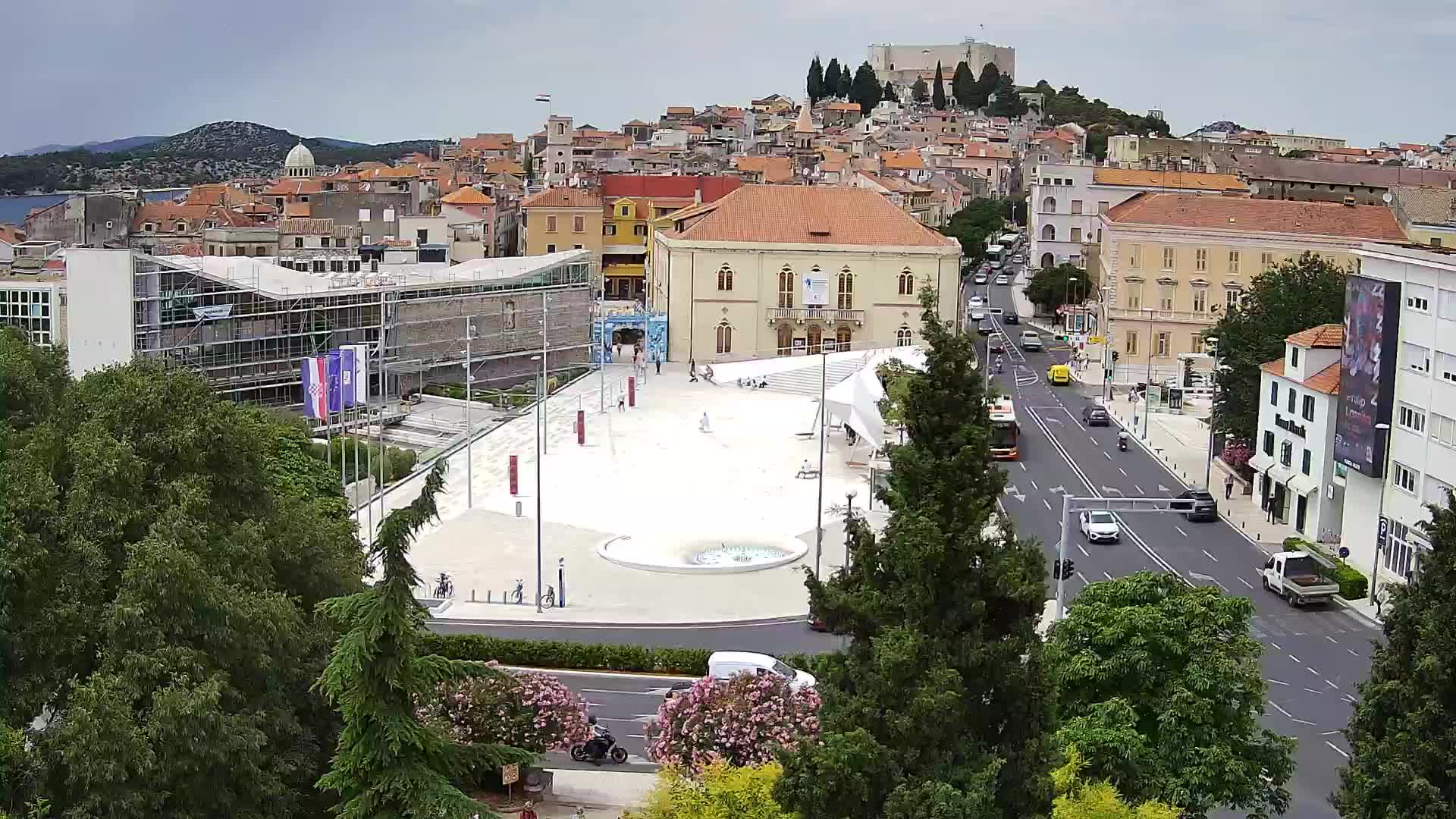Webcam Šibenik – plaza Poljana