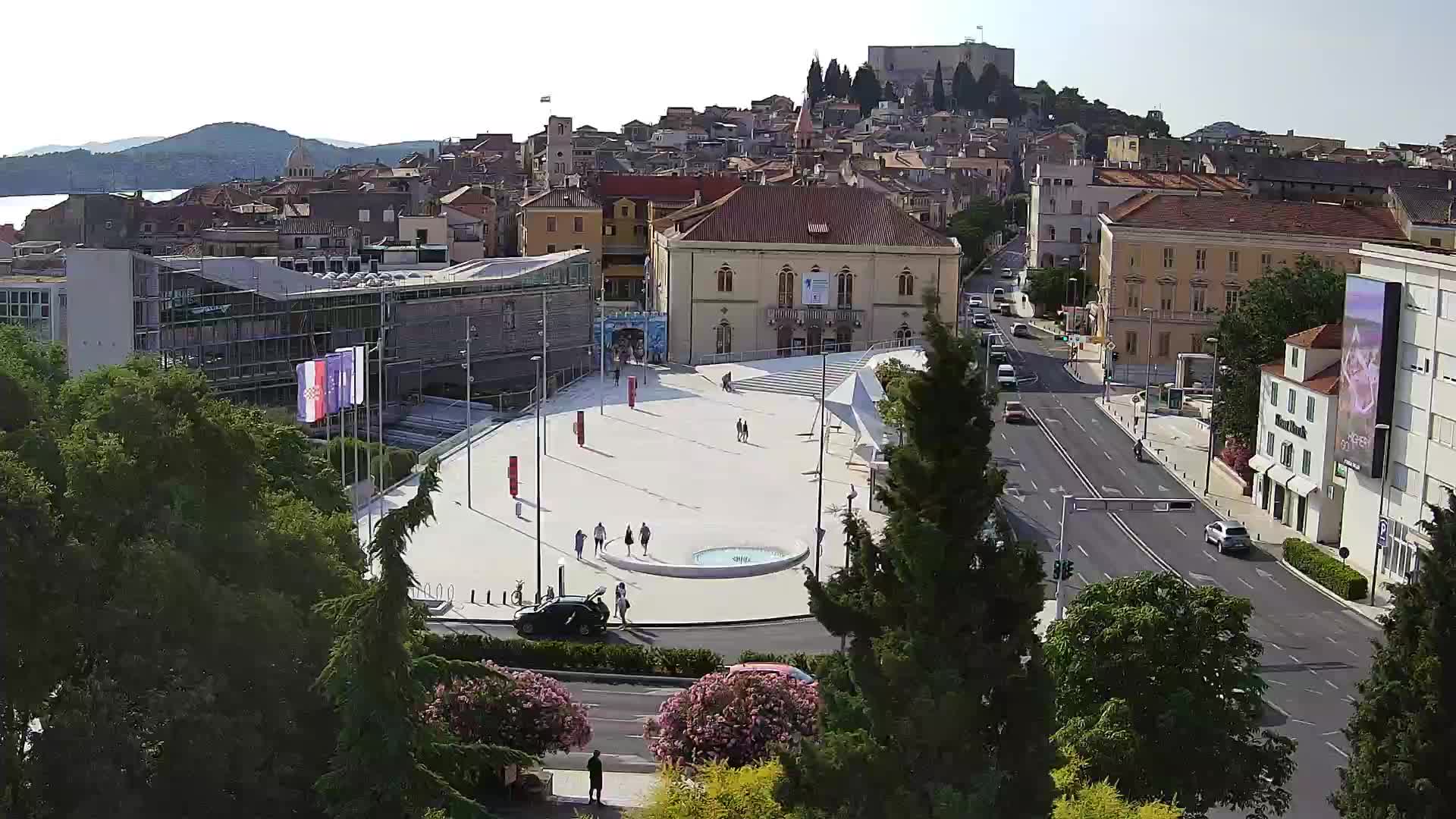 Web Kamera Šibenik – Trg Poljana