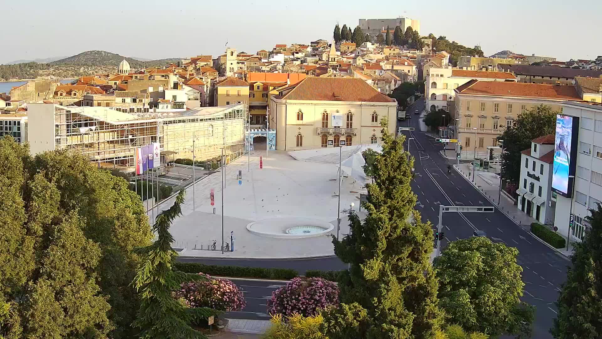 Webcam Šibenik – Poljana square
