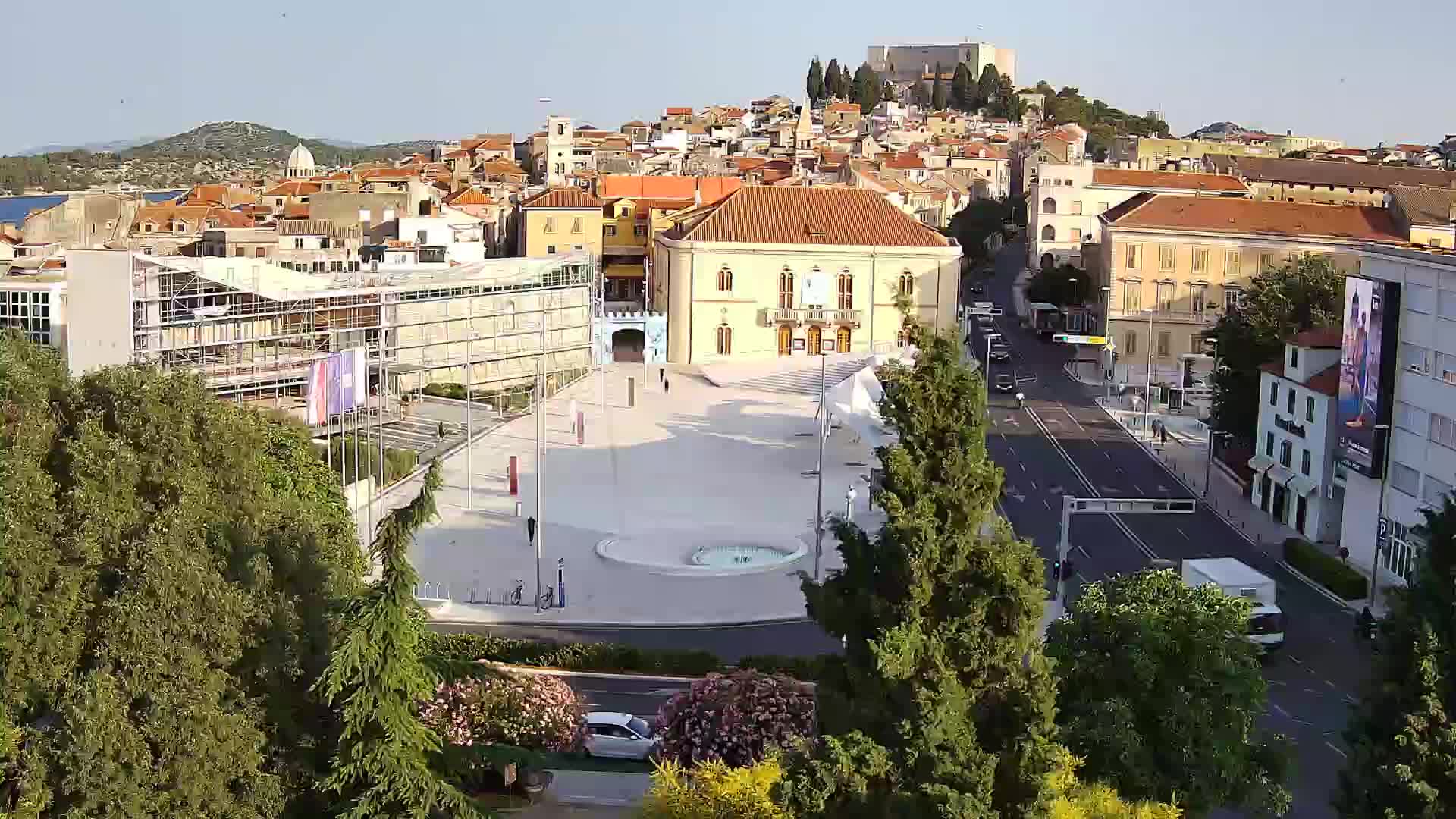 Webcam Šibenik – Poljana Platz