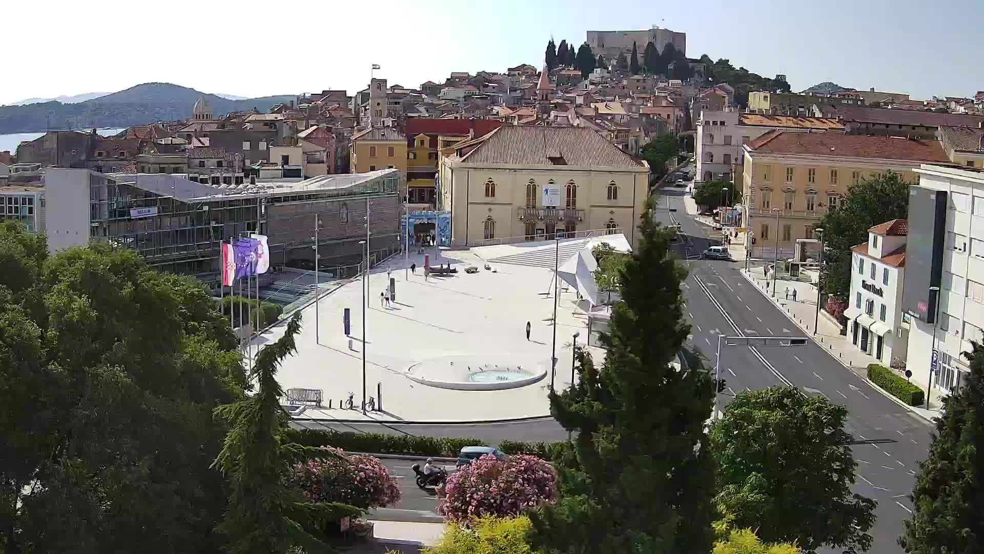 Webcam Šibenik – Poljana Platz