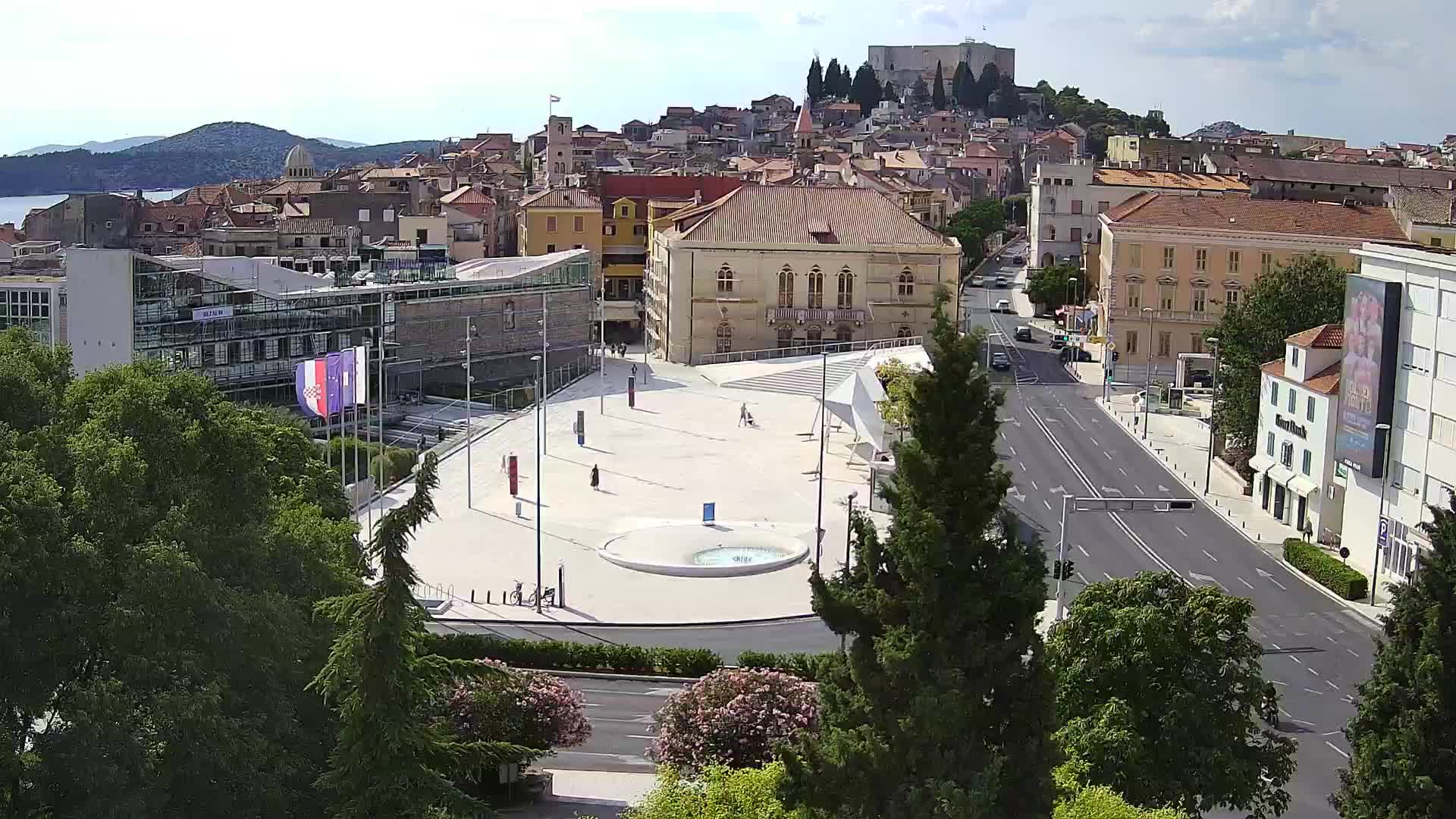Webcam Šibenik – Poljana Platz