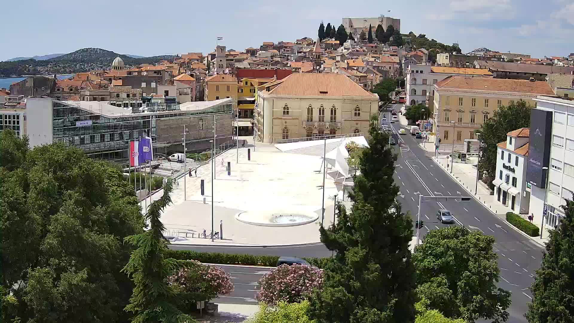 Web Kamera Šibenik – Trg Poljana