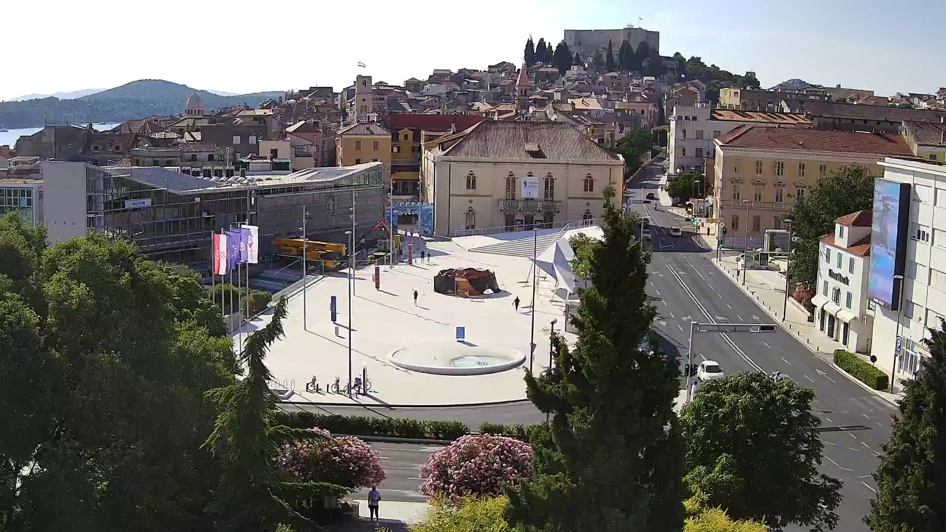 Webcam Šibenik – Poljana square