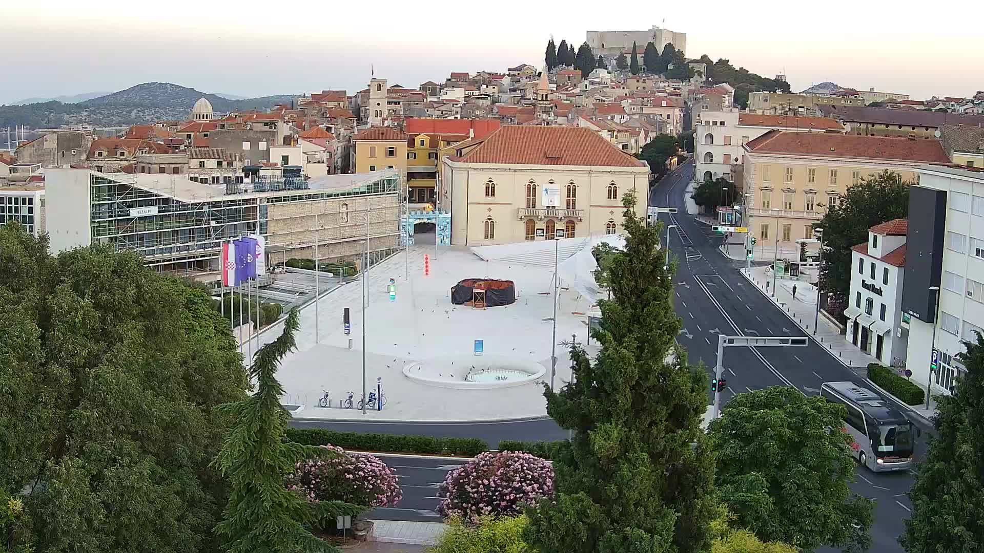 Webcam Šibenik – Poljana Platz