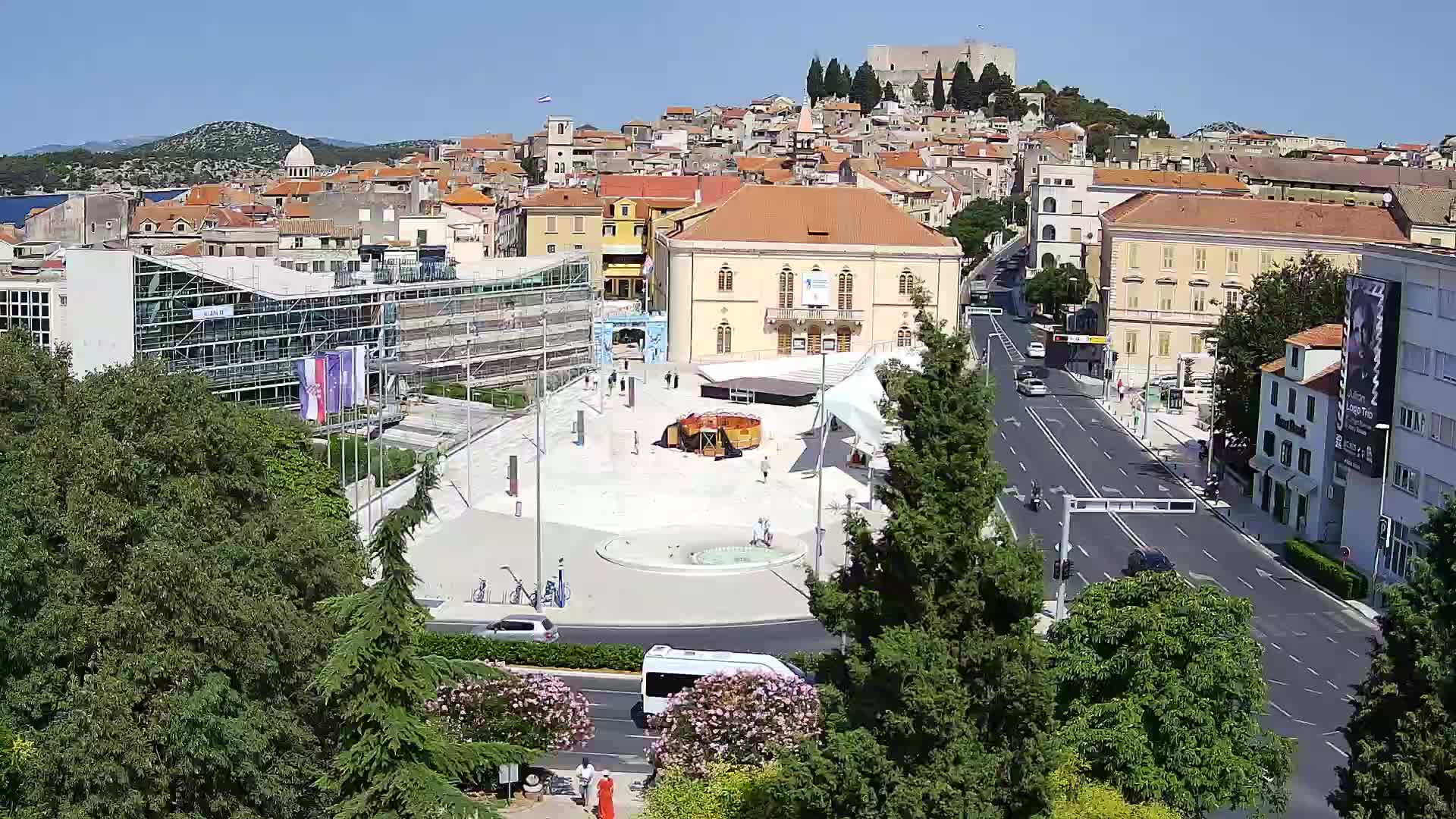 Webcam Šibenik – Poljana square