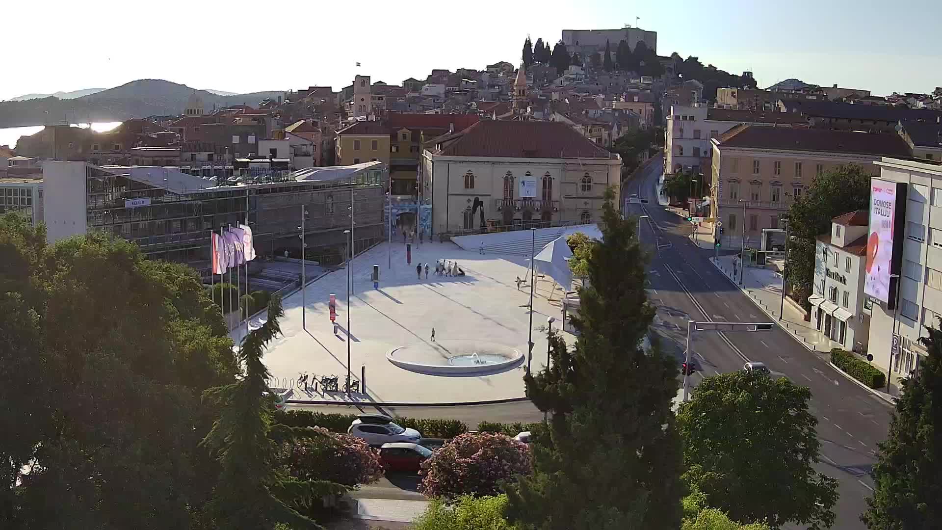 Webcam Šibenik – Poljana Platz