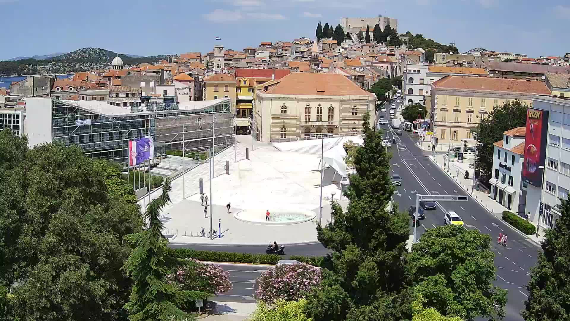 Webcam Šibenik – Poljana square