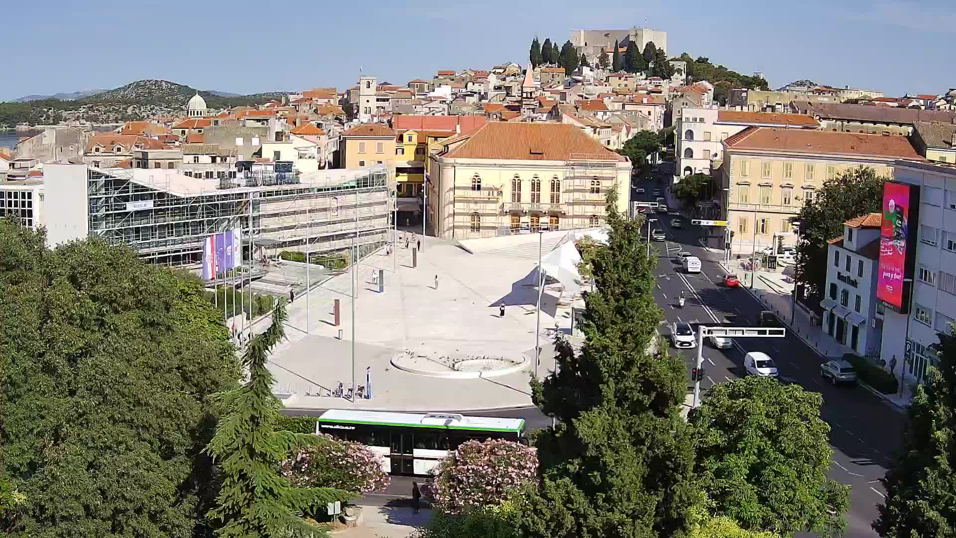 Web Kamera Šibenik – Trg Poljana