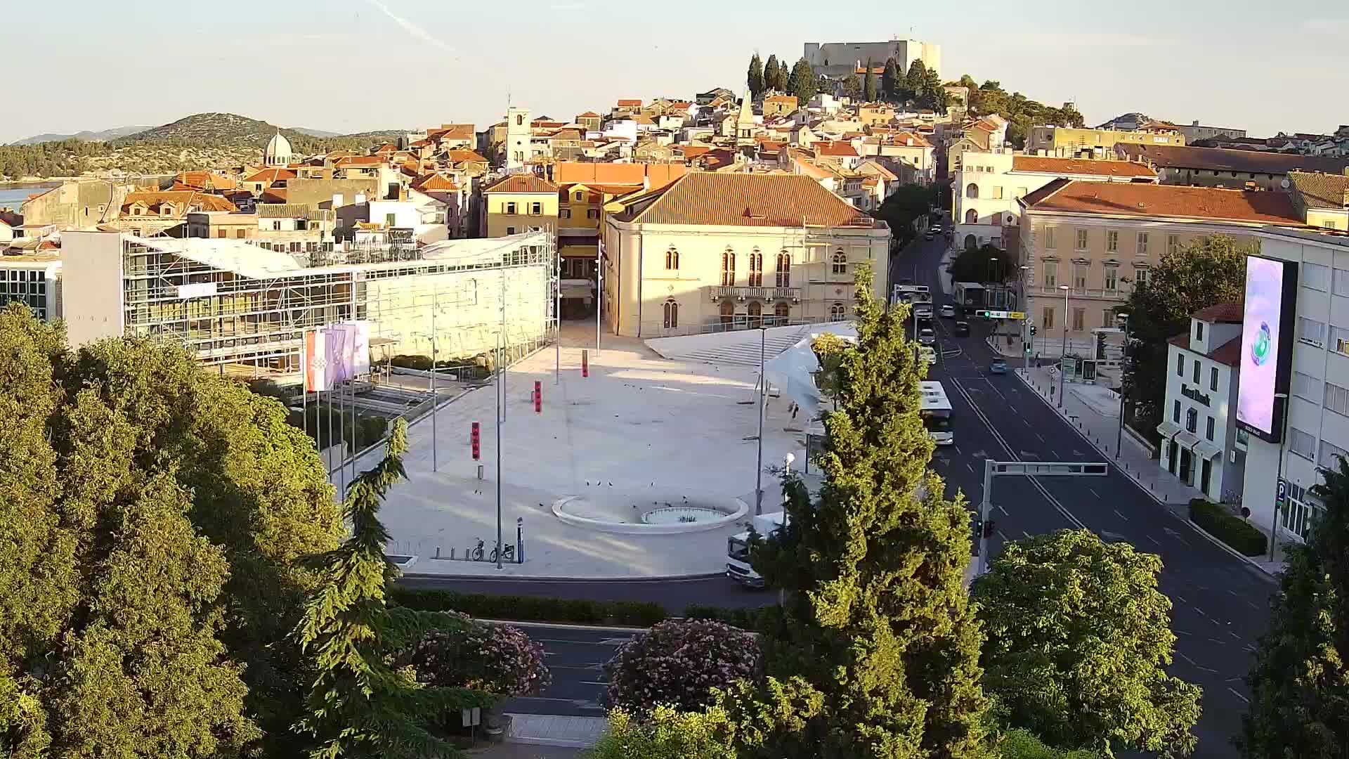 Webcam Šibenik – Poljana Platz