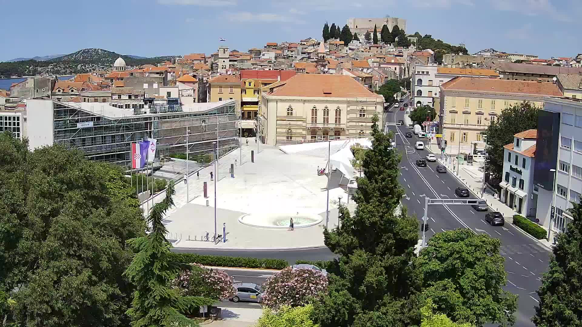 Web Kamera Šibenik – Trg Poljana