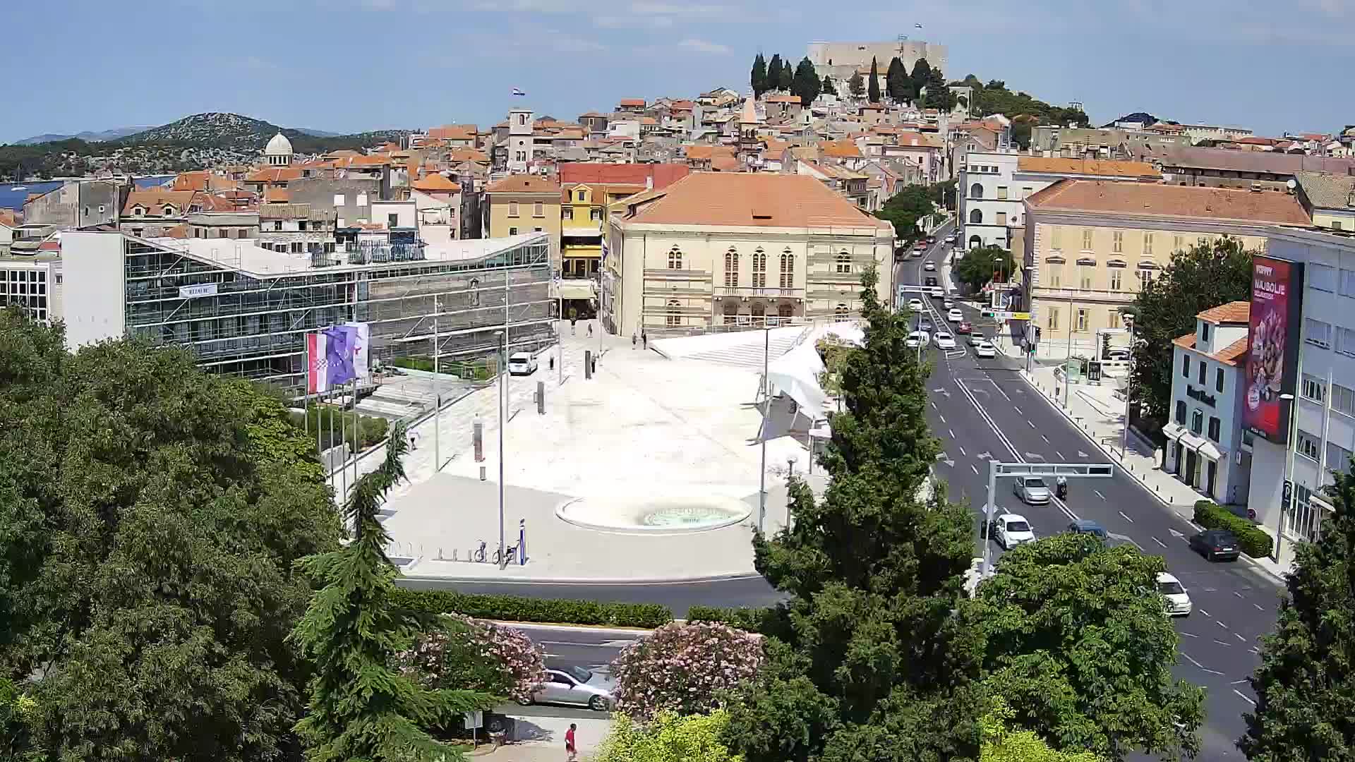 Webcam Šibenik – Poljana square