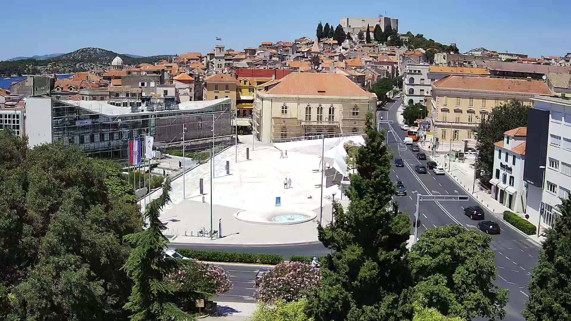 Webcam Šibenik – Poljana Platz
